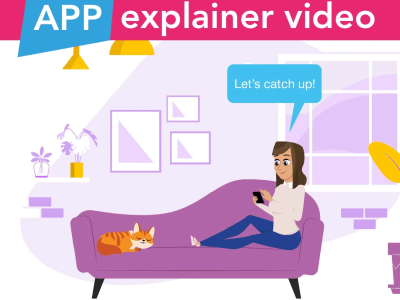 A CUSTOM animated APP explainer video for your startup!