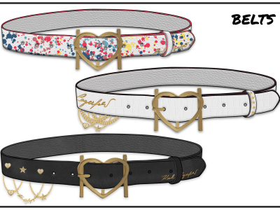 Luxury belt for men, women and kids from concept designs to final tech pack