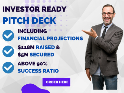 Investor-ready Pitch deck or professional presentation - Custom Designs