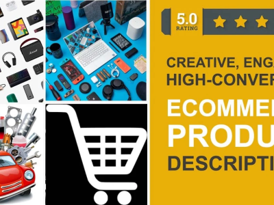 Creative, engaging and high-converting e-commerce product descriptions