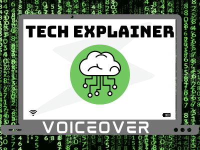 Energetic tech explainer and product demo voiceover (350 wds)