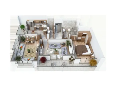 2d and 3d floor plan design
