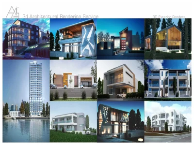 Warehouse Render, Commercial Render, 3D Designer, 3D Artist, Exterior Front