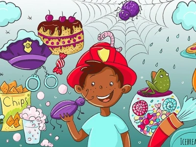 A set illustrations for educational project, article or app.
