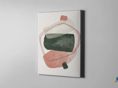 Canvas mockup for your paintings and Arts