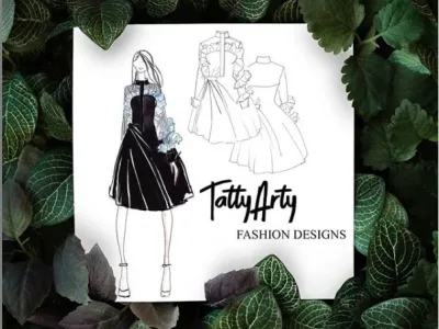 Flat Sketches for Outfits (front & back) & Detailed Tech Packs