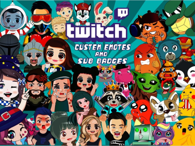 An amazing emotes and sub badges for your Twitch