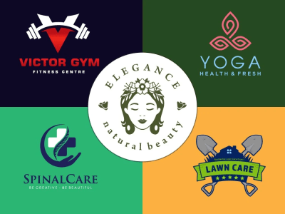 Yoga, spa, medical, fitness, herbal, CBD, beauty, lash, fashion logo design