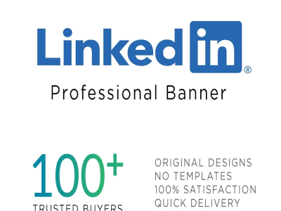 A Professional Linkedin Banner for Business or Personal Profile