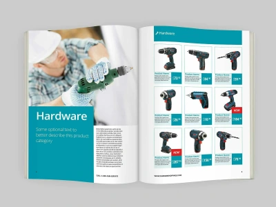 A product catalog design