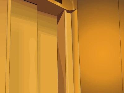 An illustrated background/landscape from a photo