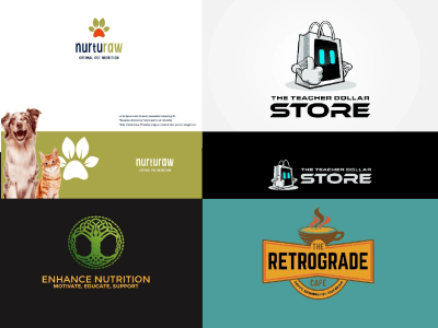 Clean corporate logo—business + brand identity