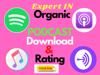 Full time podcast promote to grow real huge downloads