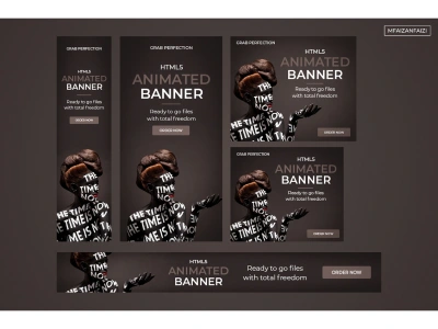 Animated HTML5 banner ads for display networks