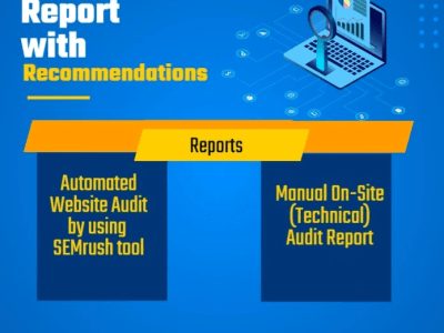 Site Audit Reports with Recommendations