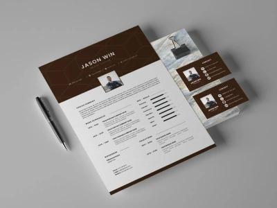 Get a professional and modern CV / resume.