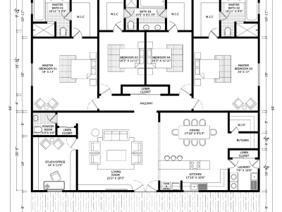 A Perfect AutoCAD 2D plan