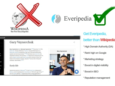 An approved Everipedia page with do-follow backlinks published
