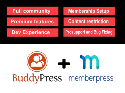 Complete BuddyPress, MemberPress, and membership website with bug fixes ...