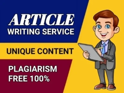 High-Quality, SEO-Friendly Article Writing and Content Writing Services