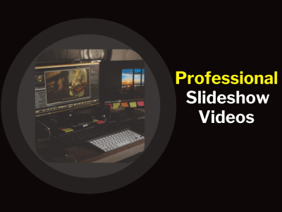 Professional photo slideshow video for your business or personal use