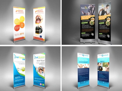 A professional and eye-catching LinkedIn Cover, Banner, Header, Roll up