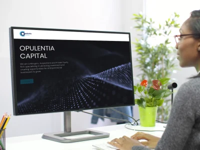 A video that introduces your company to the attendees of a virtual meeting