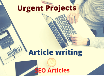 A 1000-words SEO article within 24 hours