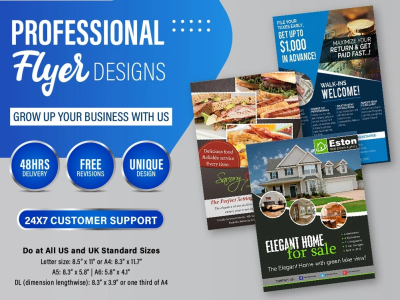 Creative flyers and posters