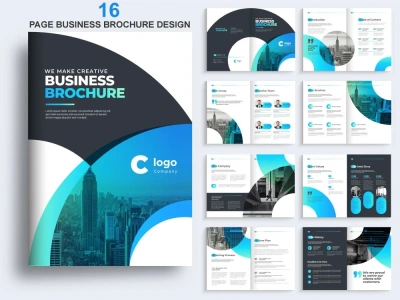 Brochure design, annual report, company profile, corporate brochure design