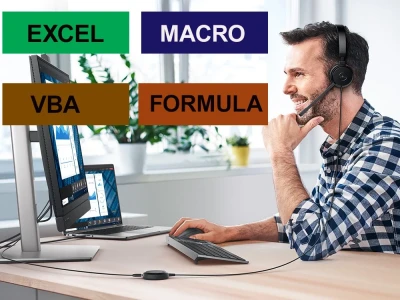 Excellent service in excel, macro, vba