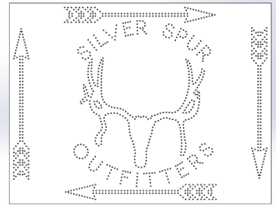 Dwg, dxf file for CNC plasma,laser cutting from handsketch/ Photo reference