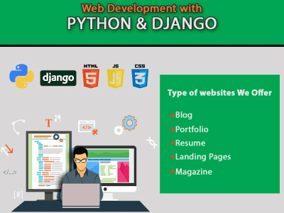 A personal/blog/portfolio/magazine website using python django ...