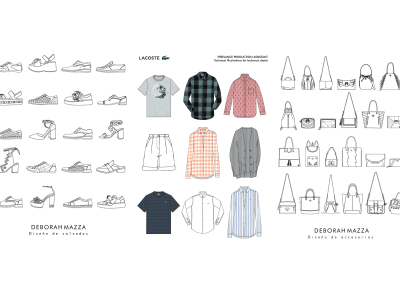 Accessory and apparel technical flats, ready for your factory