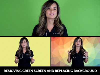 Perfect key and other materials for your Green Screen Video