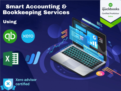 Accounting & bookkeeping services on Quickbooks, Xero & Wave