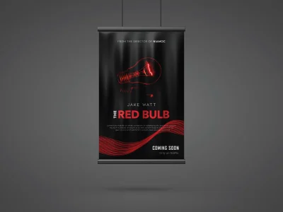 A stunning unique movie, event, business poster design