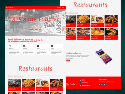 An amazing Responsive React website design developed for your business ...