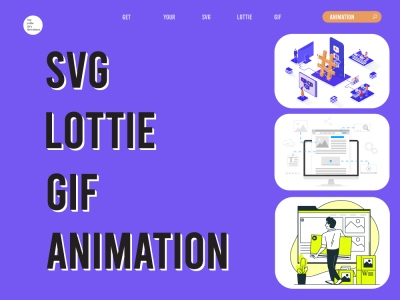 LOTTIE,SVG Animation for Website and Application