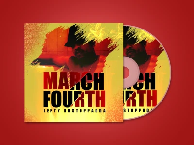 A cd album cover, mixtape cover design