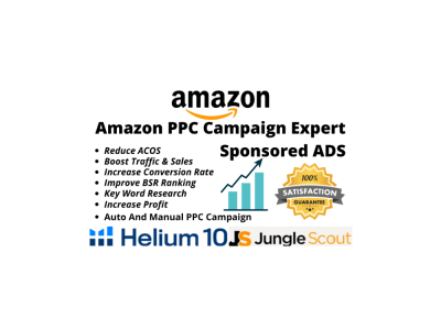 A setup of amazon ppc ads campaign to generate sales and rank | Upwork