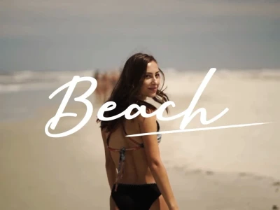 A handwritten animation of your name or signature