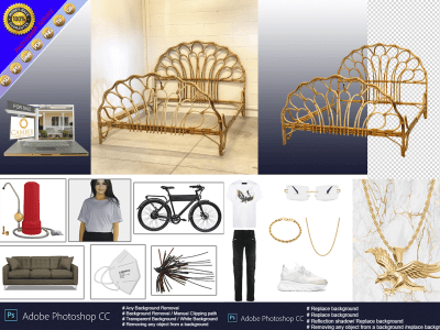 Background removal for your business 500+ images in 24 Hours