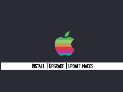 MacOS installation or update, upgrade mac operating system remotely