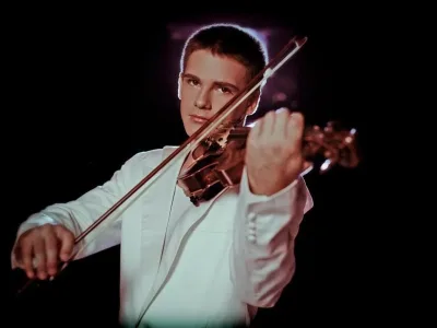 Professional violin or viola recording