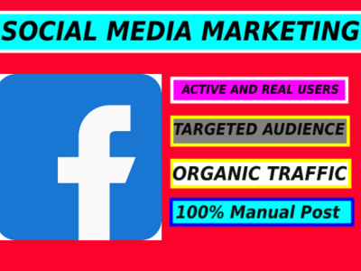 The best of Facebook posts manually and social media marketing also 30 days