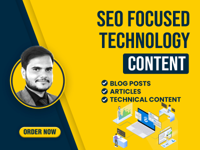 SEO Optimized 100% Unique Blog Posts, Articles - Tech Writer
