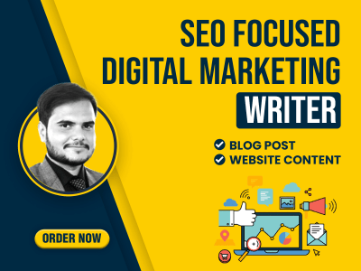 SEO Focused 100% Unique Digital Marketing Blog Posts/Articles