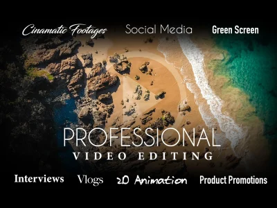 Professional video editing Service
