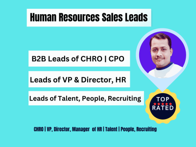 Human Resources Lead Generation, HR Sales Leads, People and Talent Leads